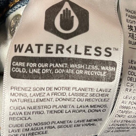 Levis 559 Mens Jeans Size 38x32 Blue Water - Picture 5 of 11